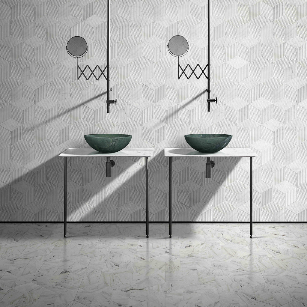 Bathroom Vessel Sink, Circular Design