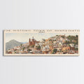 The Historic Town of Guanajuato COUNTRY Travel Poster Print, Framed Canvas Print, COUNTRY Travel Art, Wood Framed Art, Wall Hanging, Home Decor
