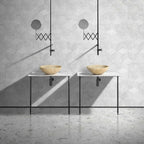Bathroom Vessel Sink, Circular Design