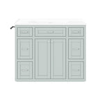 48" Mint Green Bathroom Vanity