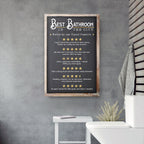 Best Bathroom In The City Sign II