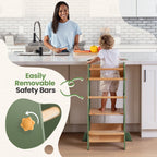 Montessori Toddler Tower - Adjustable Kitchen Stool Helper