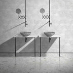 Bathroom Vessel Sink, Circular Design