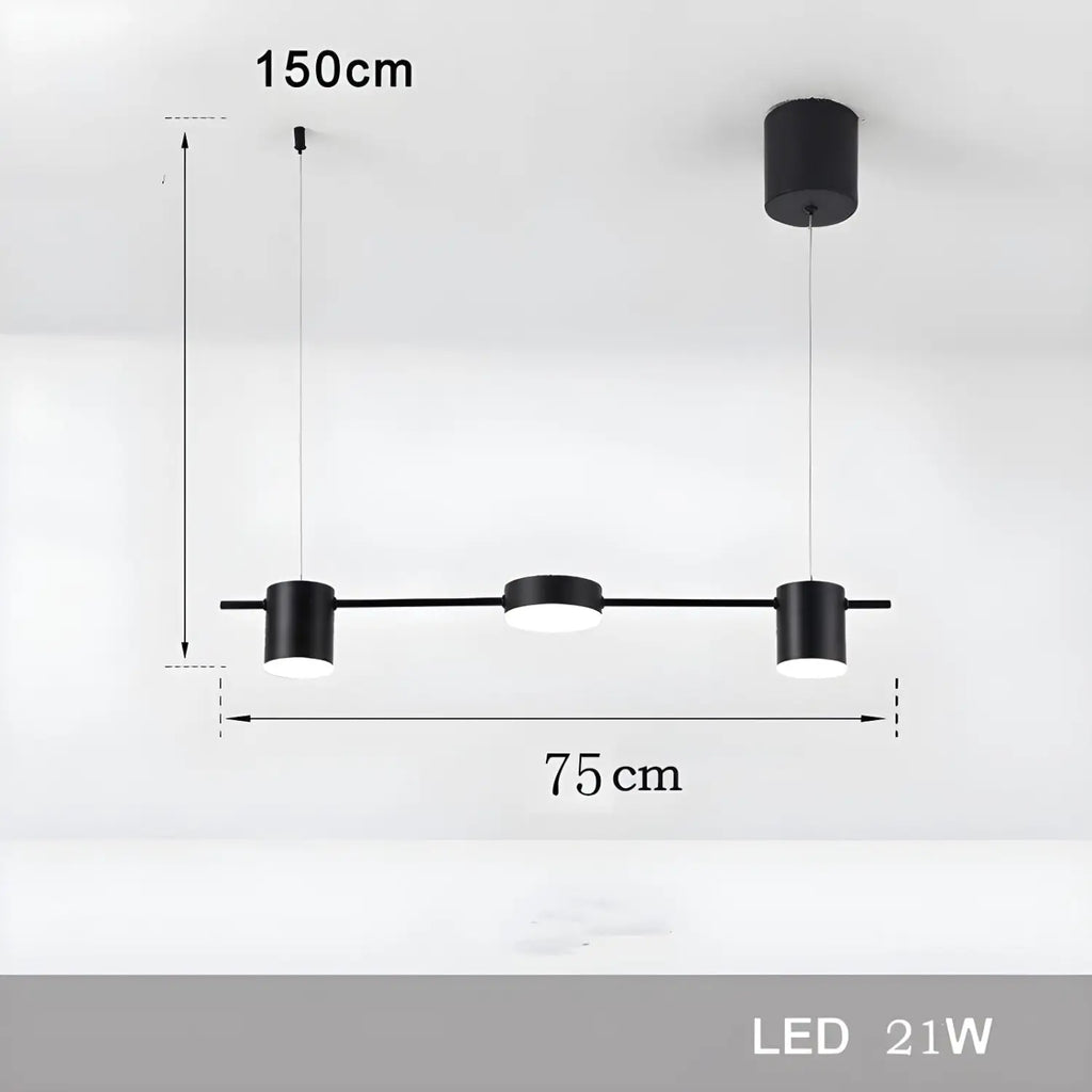 LED Pendant Light Kitchen - Modern Light for Bar, Dining Room, and Table