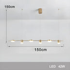 LED Pendant Light Kitchen - Modern Light for Bar, Dining Room, and Table