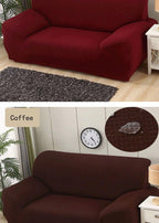 Sofa Cover Waterproof Waffle Sofa Cover All-Inclusive Thick  Sofa Towel Waterproof Sofa Cushion Waterproof Couch Cover Dual Waterproof Sofa Cover Stretch Jacquard Sofa Slipcover Leakproof Furniture Protector For Kids